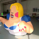 定制充气卡通人物气模游乐场充气胖妈充气模型牛津布气模直销