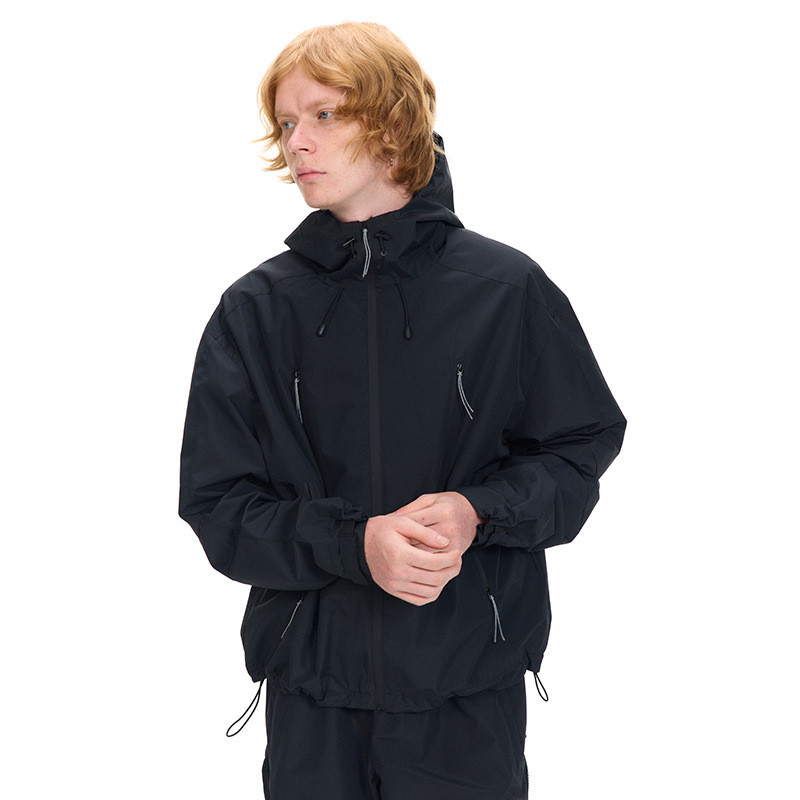 UNF 户外运动三防冲锋衣套装防风防水硬壳登山服登山裤秋冬男女款