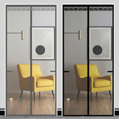 1s2j批发打防蚊门帘加厚耐磨磁性磁吸加密夏季 家用卧室免玻璃纤维