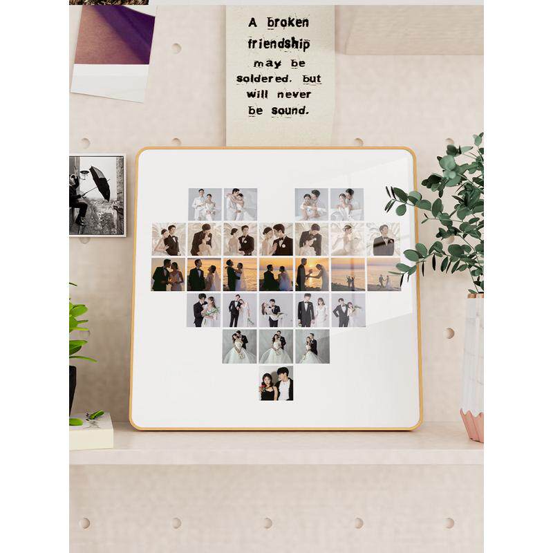 12n九宫格相框定制相册洗婚纱照做成摆台情侣相片打印加照片像架