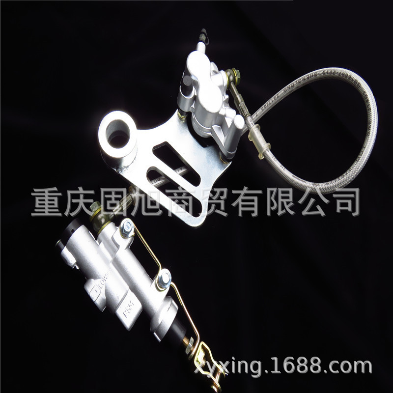 热销海陵m4m7k5贵尊油泵碟刹总成刹车后制动器刹车器150250通用