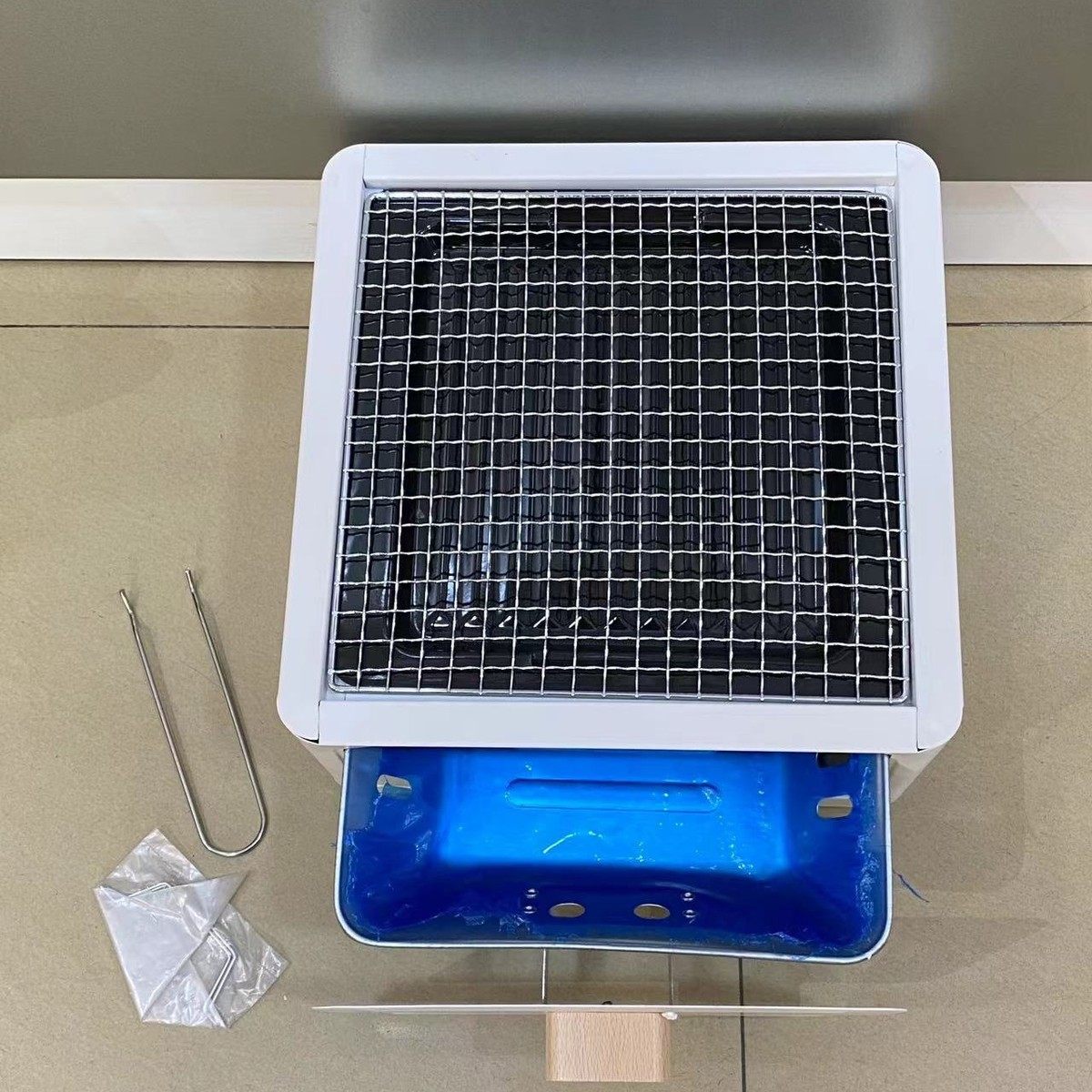 户外不锈钢围炉煮茶器庭院烧烤炉便携式方形烧烤架野餐碳烤炉批发,户外/登山/野营/旅行用品,烧烤炉/烤架,淘宝优惠券,粉丝福利购,淘宝优惠卷