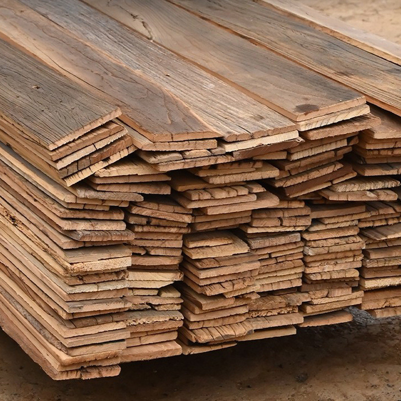 老榆木风化地板实木板门板旧楼梯踏步板民宿装饰墙板吧台板可订