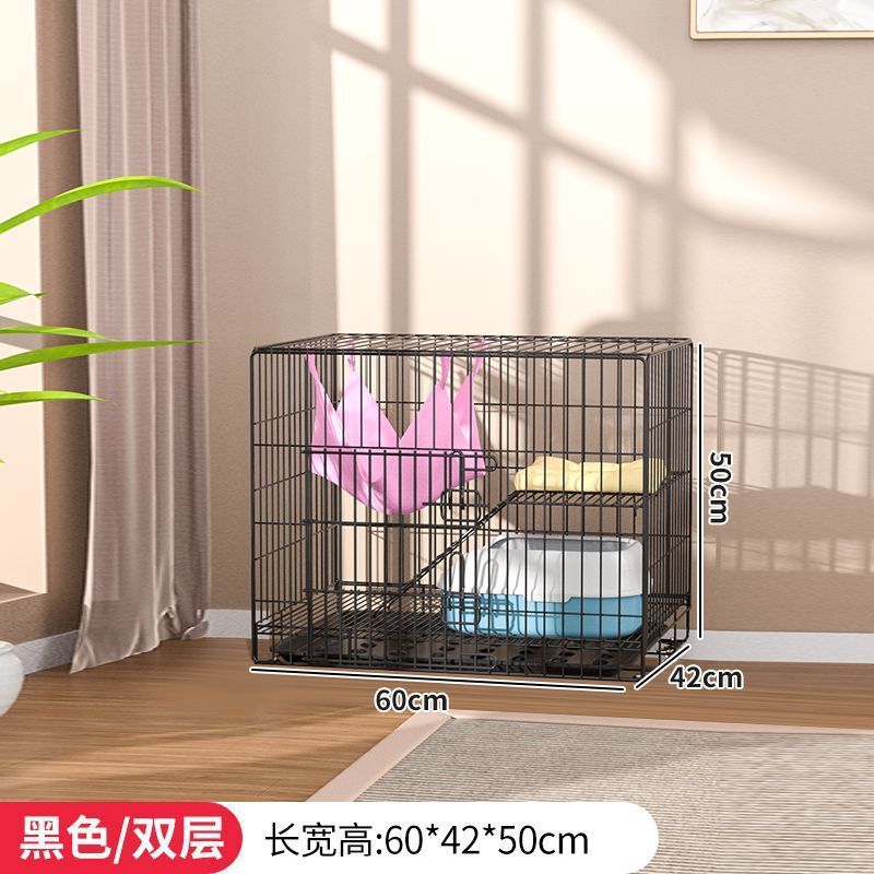 猫笼子大号猫笼别墅大自由空间家用室内实木厕所猫咪宠物屋