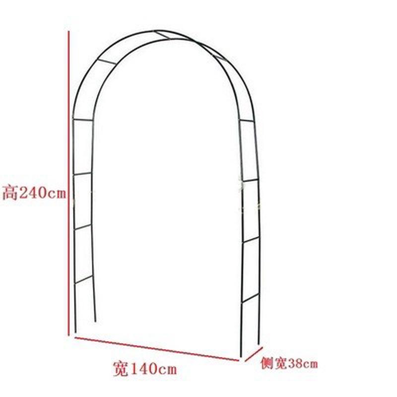 批发园艺户外婚庆拱门铁艺花架装饰道具月季葡萄植物爬藤架