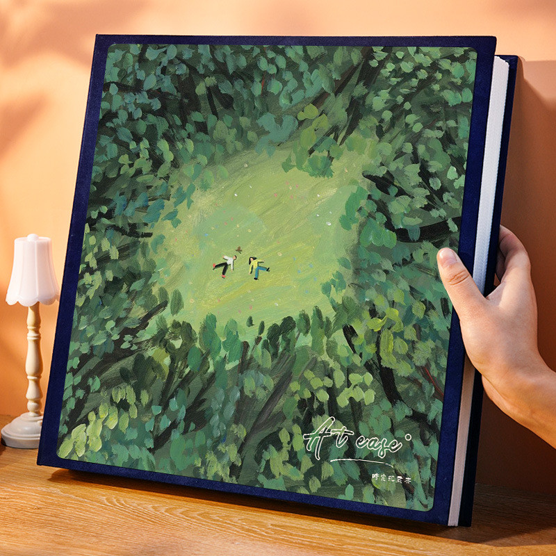 插页情侣相册本家庭6寸5寸旅行混装照片大容量儿童收纳影集纪念册