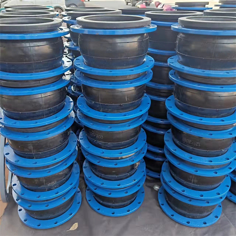 可曲饶接头管道软橡胶软接头减震接头法兰橡胶软连接