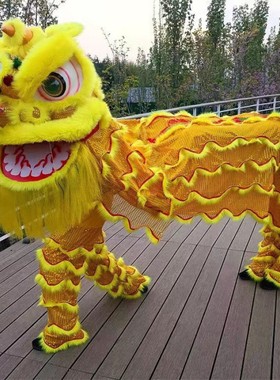 舞狮道具整套舞狮子舞狮醒狮用品南狮舞狮成人全套双人