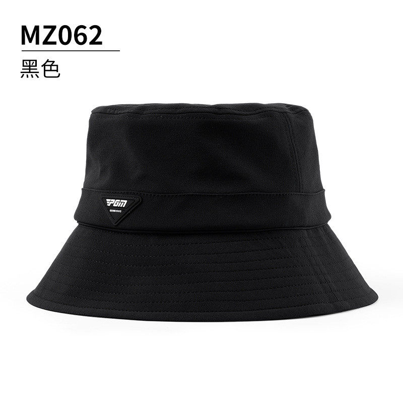 pgm高尔夫球帽男士渔夫帽遮阳防晒可调节帽绳围吸汗带遮阳帽