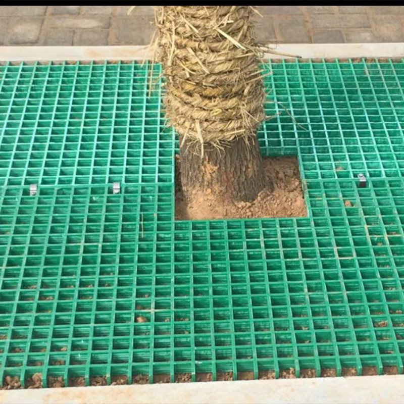 供应树脂1000x1000天津复合护树板树池篦子护树板玻璃钢格栅盖板