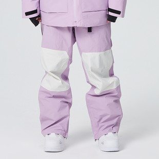 全雪怡派searipe压胶滑雪裤女男款单板防水防风保暖专业滑雪裤
