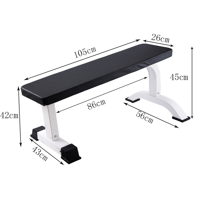 厂家直销凳健身大平凳简易飞鸟哑铃商用平板卧推椅健身椅杠铃床