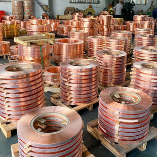 紫铜带铜皮铜片t2 t3纯紫铜带紫铜止水铜片水利工程止水铜片