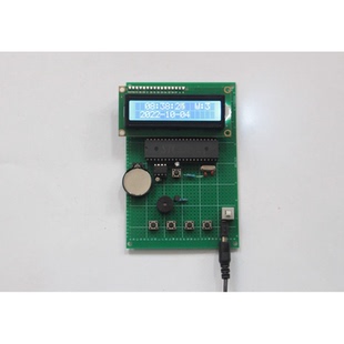 基于51单片机电子打铃系统设计 作息时间表定时闹钟校园打铃器