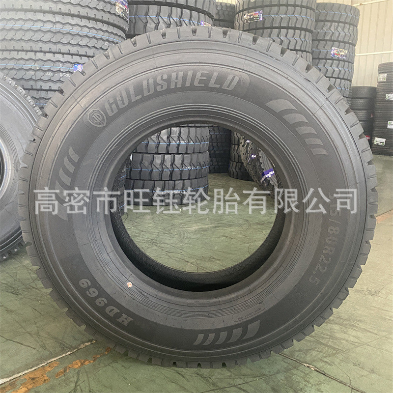 热销华东315/80r22.5货车轮胎hd969花20层级295/80r22.5全钢真空