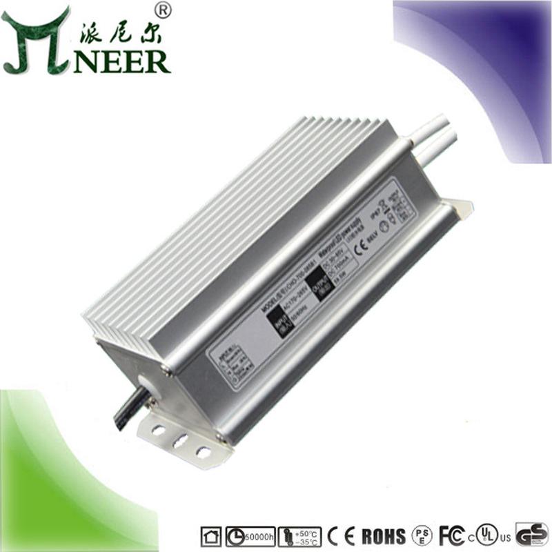 驱动 CE、SAA认证 质保2年 60W12V 24V恒压防水IP67 开关电源