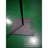 各式 插地底座注水底座铁板水袋 配件定制金属旗杆十字底座套装