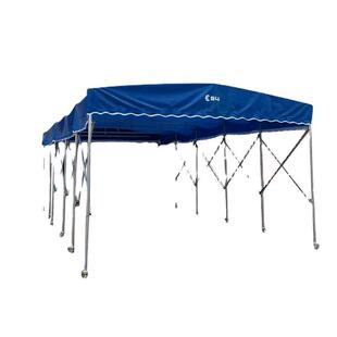 厂家批发户外推拉雨篷移动车棚推拉折叠伸缩式户外大型仓库防雨篷