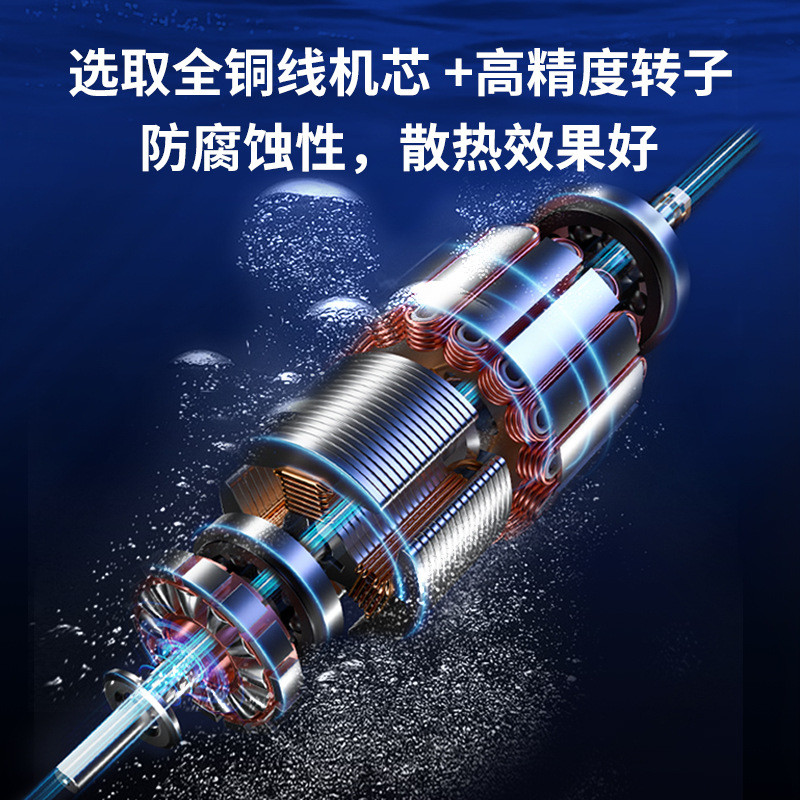 电机叶轮式增氧机江晟鱼塘增氧机鱼塘养殖设备全新增氧泵电机