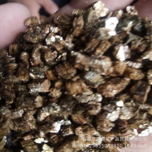 批发石粉膨胀无土栽培用蛭石蛭园艺膨胀防火涂料蛭石