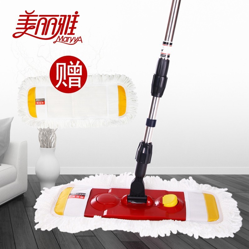 jih3批发木地板拖把巨象400地拖平板拖把 家用拖布平板拖把瓷砖墩