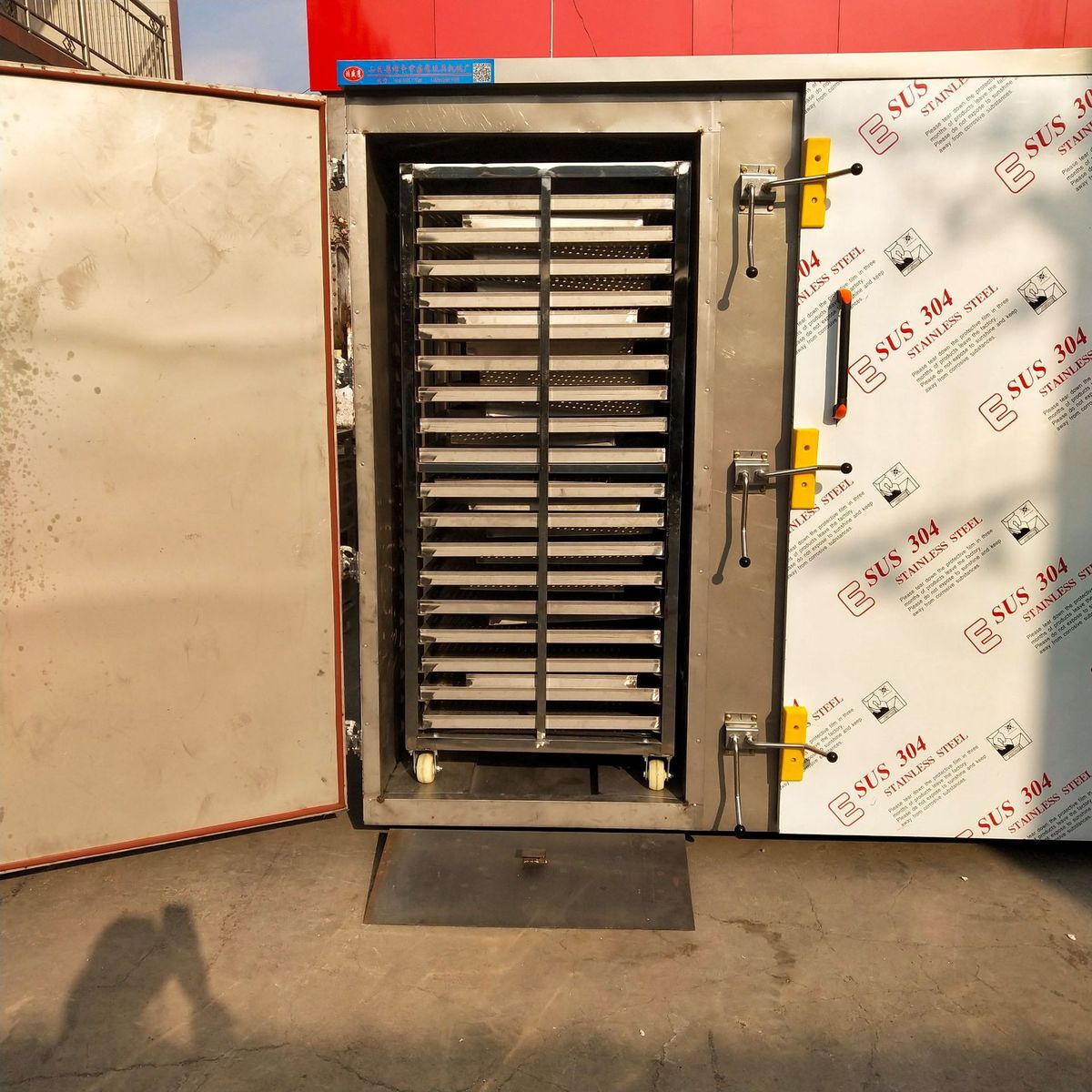 销售50*70双门蒸箱双门推车醒蒸商用蒸房一体蒸汽蒸房厂家