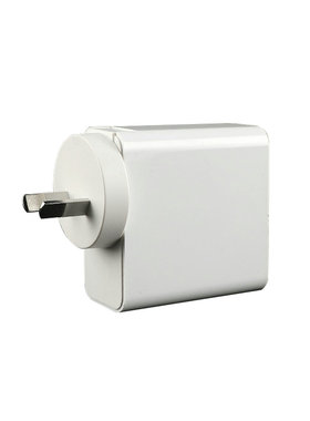 pd快充30w充电器带转换头12v2a白色ac插脚电源充电器插头中规美规