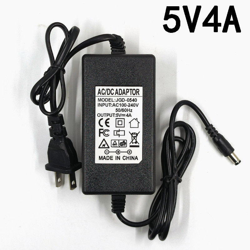 原装5V4A电源适配器光纤收发器光端机监控5V3A2a开关电源路由器