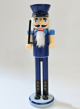 新款38cm胡桃夹子套装sb58590圣诞树挂件圣诞节派对用品