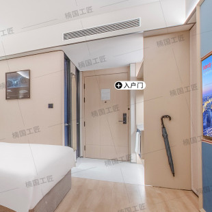 城际酒店家具全套间宾馆大床房标定制全套民宿公寓设计翻新改造