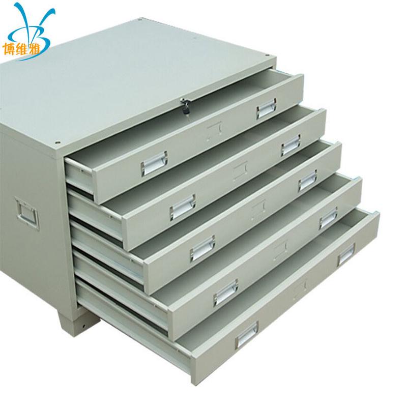 热销博维雅A0#A1钢制底图柜0号1号底图柜菲林柜图纸柜底片柜办公