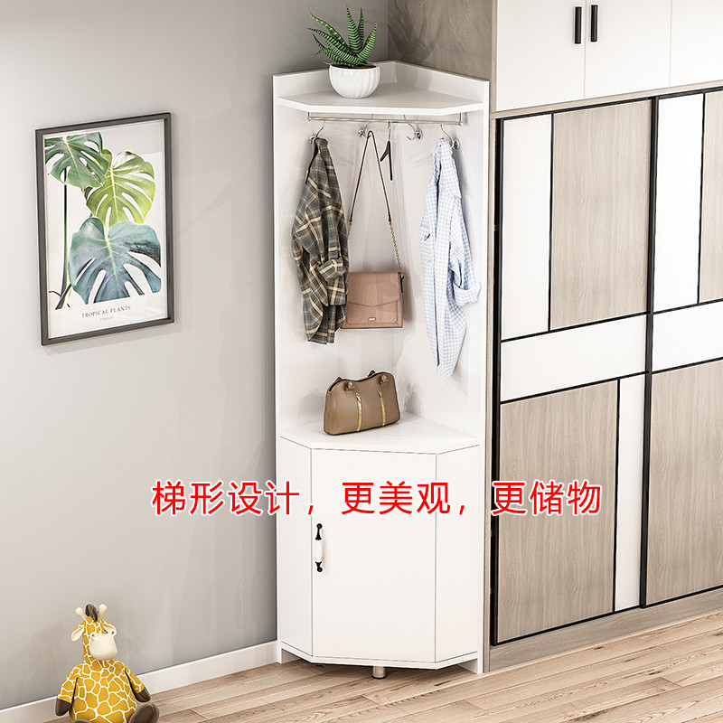 1A38角柜衣架转角衣柜衣帽架挂衣架衣橱墙角柜拐角柜三角边角卧室