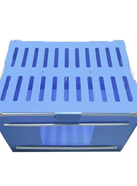 江苏11mm蓝色空心芦丁鸡饲养箱工厂直销隔板中空板塑胶钙塑pp板