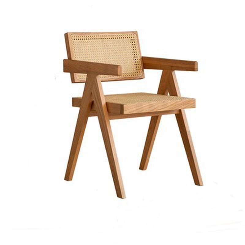 侘岛风白蜡木餐桌简约现代家用长方形寂台民宿原木大板定制办公桌