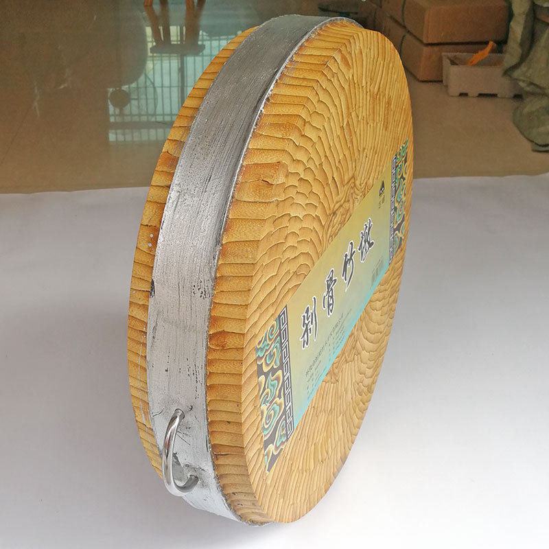 圆形加厚竹片砧板整竹商用剁砍案板剁肉卖肉菜墩加大号骨头切菜板