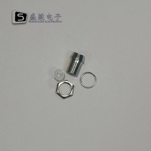 铜套灯罩座灯套隔离柱发光二极管led灯信号金属座5mm
