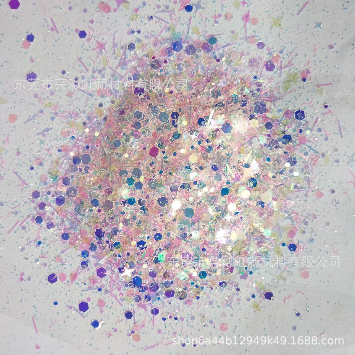 仙女炫瞳系列金葱粉亮片之彩璀璨夺目闪粉片异形混合美甲玻璃纸