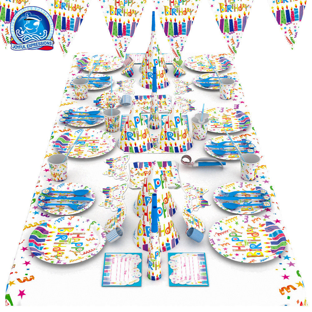 派对用品批发新款儿童生日气氛蜡烛白色主题字母装饰用品节庆用品