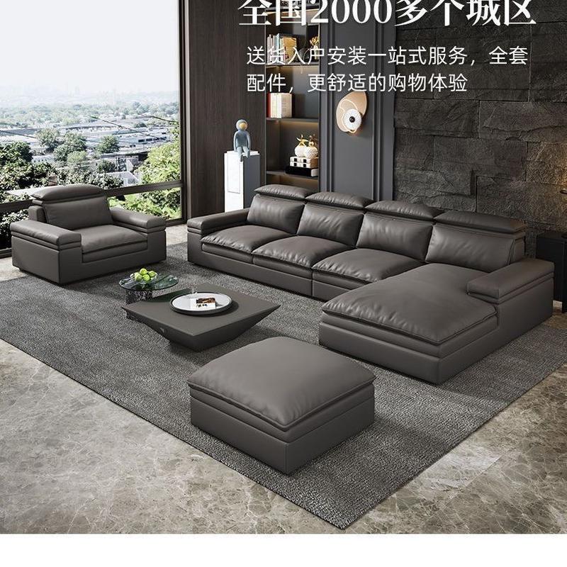 热销意皮新款极简猫爪式羽绒乳胶免洗贵妃沙发客厅布艺懒人沙发