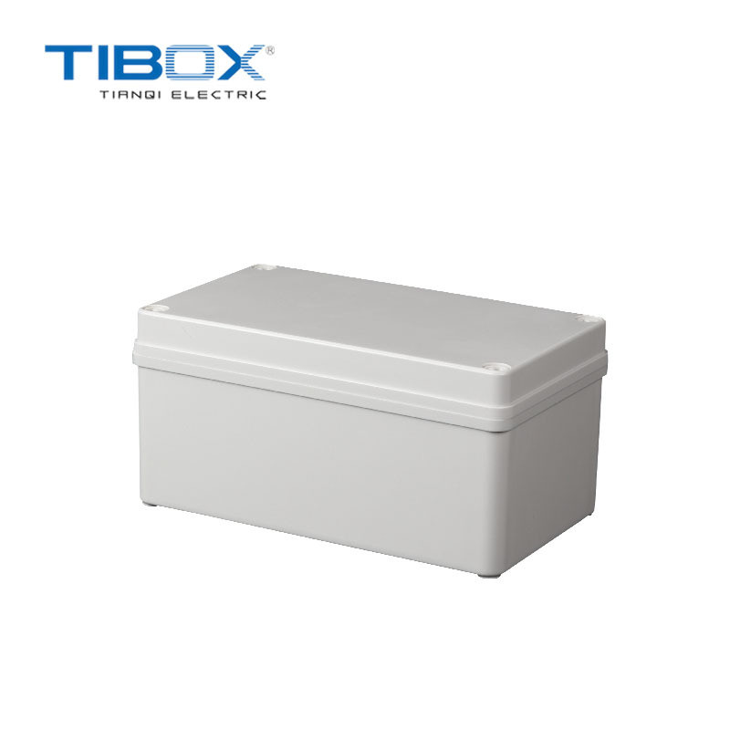 tiboa户外防水小型螺栓型接线盒开关防水盒abs电源盒密封盒