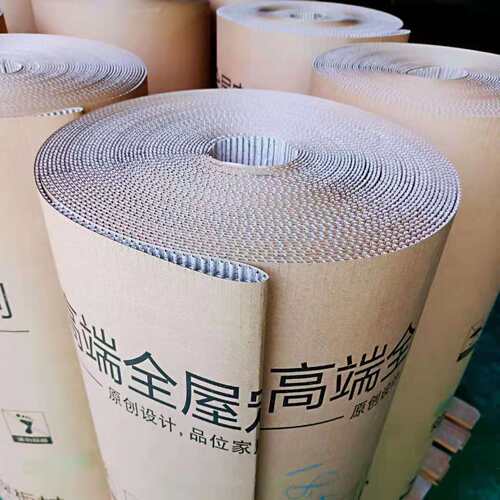高强瓦楞纸1.2*50米板式家具包装纸纸皮牛皮纸卷特硬打包批发