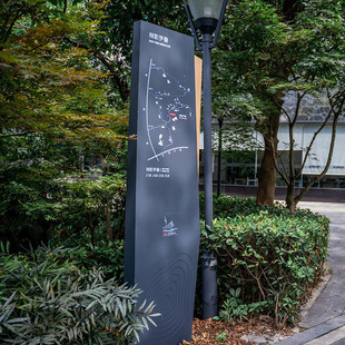 场景标识导校园牌酒店学校导向大堂牌制作厂视企业室内立式指示牌