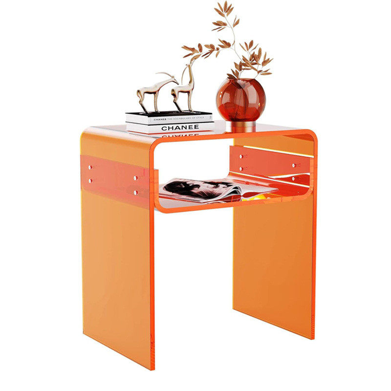 定制亚克力茶几透明现代客厅简约家用沙发边几创意彩色亚克力桌子,基础建材,有机玻璃棒,淘宝优惠券,粉丝福利购,淘宝优惠卷