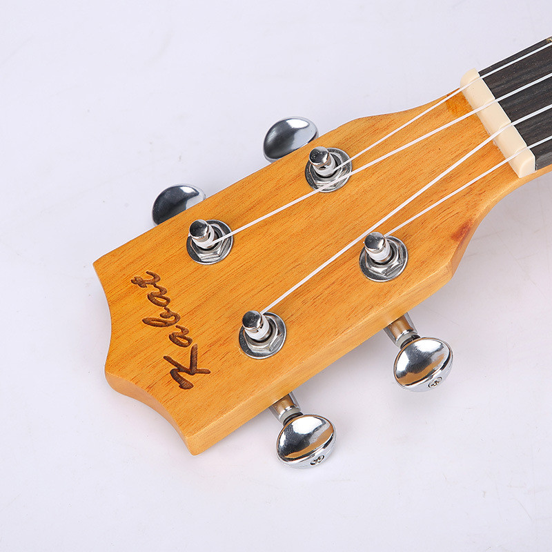 热销吉他尤克里里ukulele23弦夏威夷乌克丽丽4寸小吉他木质全桃花