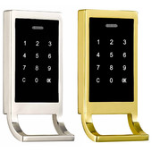 更衣柜储物柜电子柜触摸抽屉鞋 锁可做logo图案 柜锌合金材质锁密码