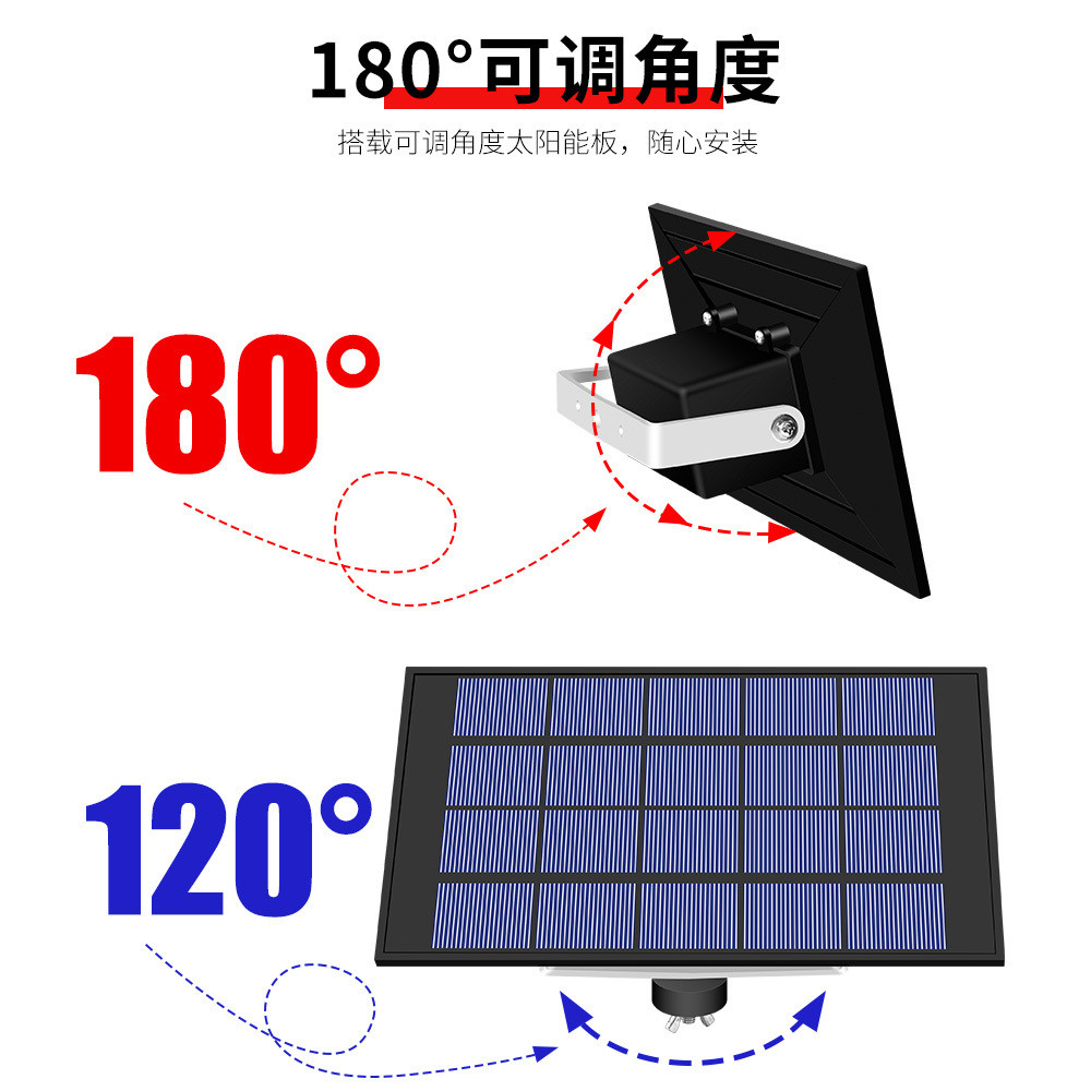 润谦照明led太阳能吊灯智能防水花园装饰庭院灯户外光感应路灯