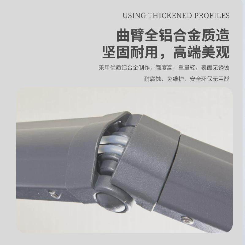 厂家直供方管式手动遮阳篷伸缩户外广告帐篷阳台伸缩遮雨棚折叠
