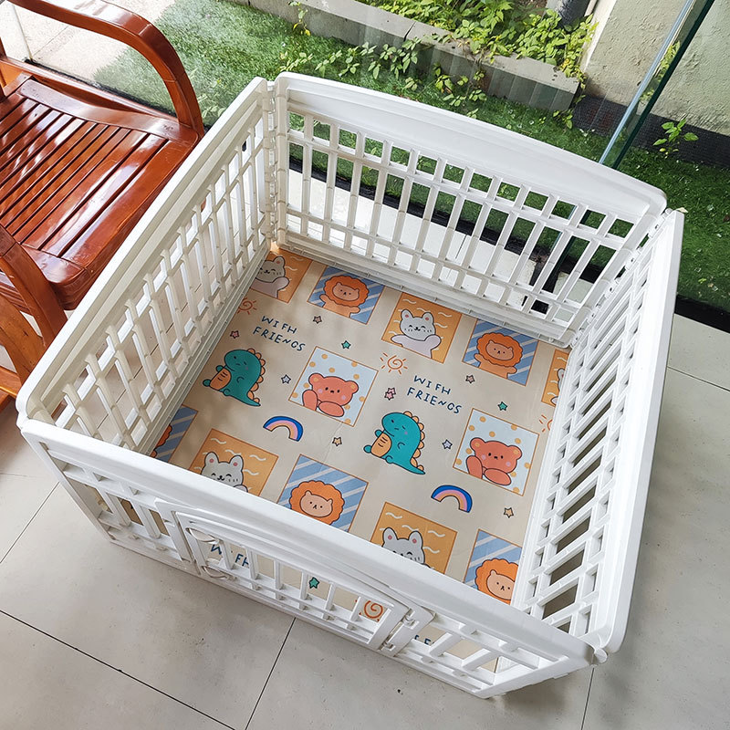 #爱丽丝狗围栏室内栅栏越狱狗围栏防茶杯犬小型犬宠物狗笼狗窝别