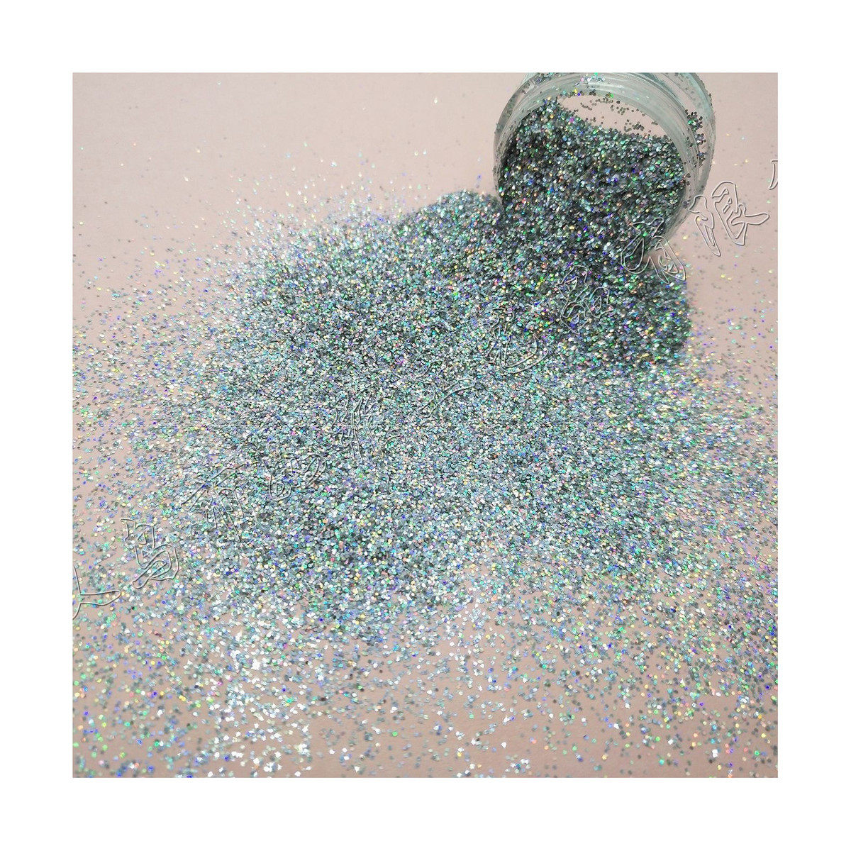 耐溶剂镭射银0.4-2mm64128pet化妆美甲细闪粉亮片金葱粉圣诞礼品