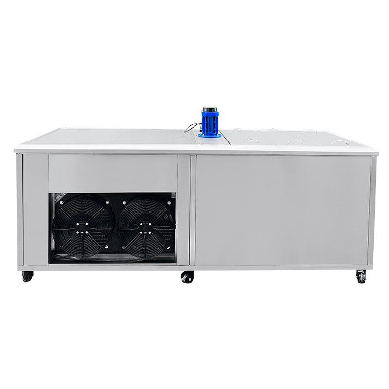 大容量日产1吨全自动风冷制冰机商用降温方冰大型工业冰条机